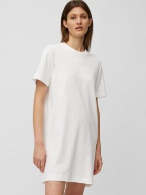 Marc O'Polo Sweatjurk white linen