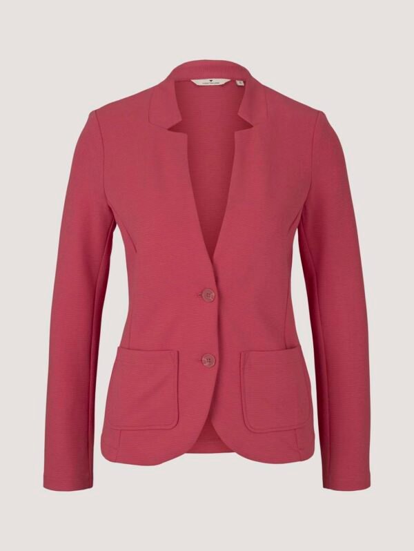 TOM TAILOR Getextureerde Ottomaanse blazer