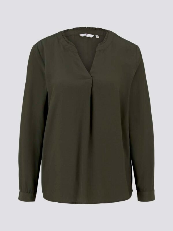 TOM TAILOR Blouse met ruches Detail