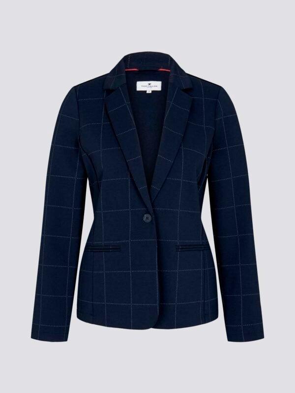 TOM TAILOR Geruite blazer