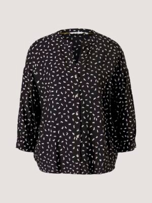 TOM TAILOR Blouse met 3/4 mouwen met TENCEL(TM)