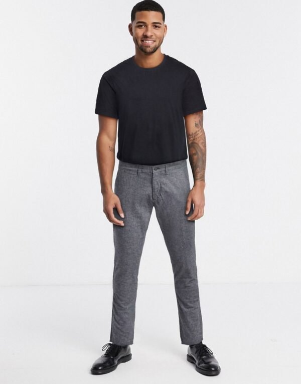 Jack & Jones - Broek in gemêleerd grijs