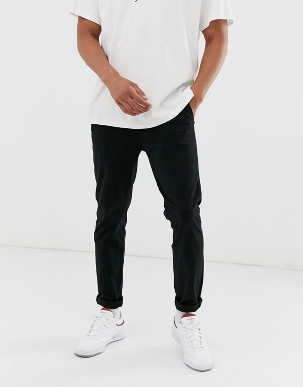 Jack & Jones - Intelligence - Slim-fit chino in zwart