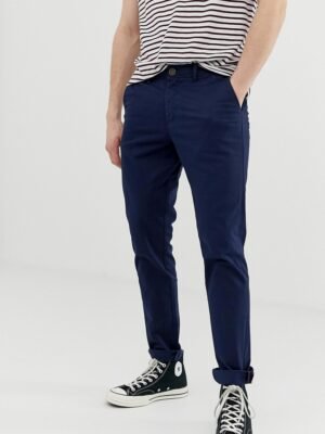 Jack & Jones Intelligence - Slim-fit chino in marineblauw