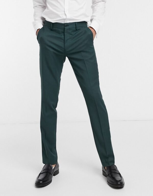 Jack & Jones - Premium - Slim-fit pantalon in groen