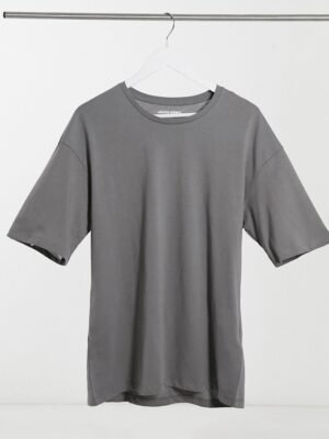 Jack & Jones - Originals - Oversized T-shirt in gemêleerd grijs