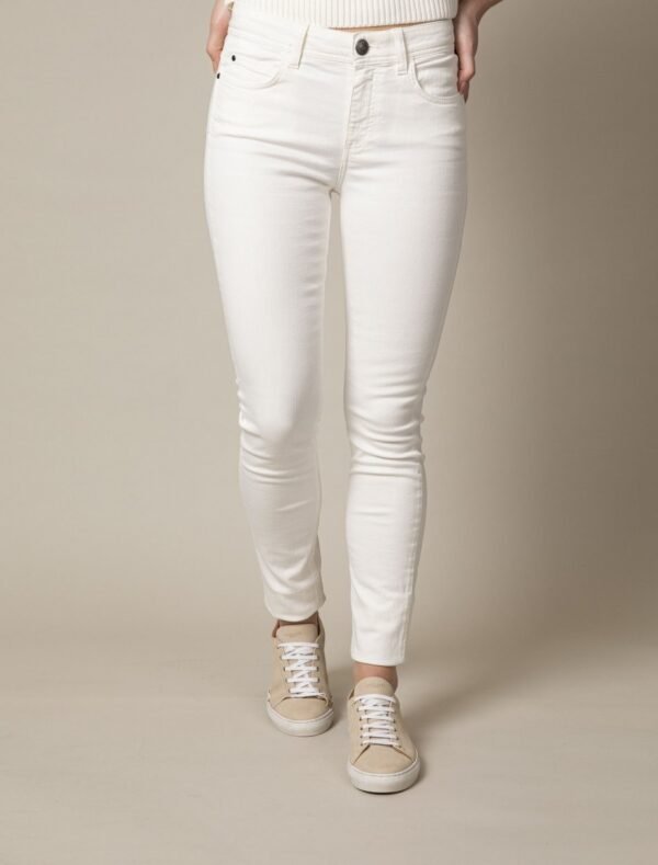 Cavallaro Napoli Dames Emma Jeans - Off white -