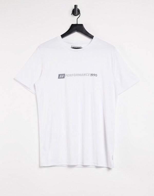 Jack & Jones - Core Performance - T-shirt met logo in wit