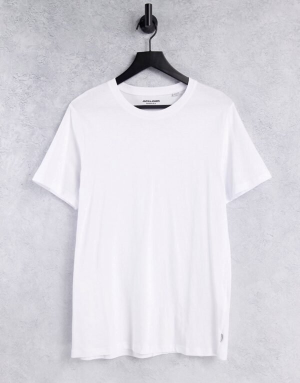 Jack & Jones Essentials - T-shirt met ronde hals in wit