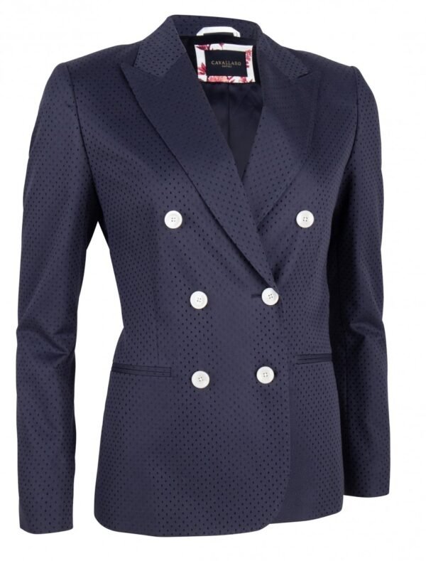 Cavallaro Napoli Dames Blazer - Elena Blazer - Donkerblauw -