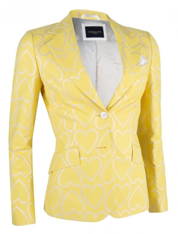 Cavallaro Napoli Dames Blazer - Venosa Blazer - Geel -