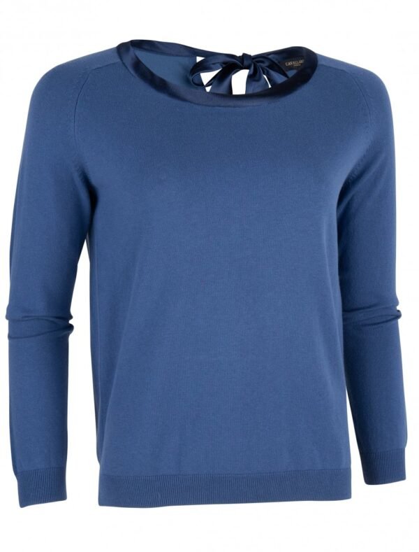 Cavallaro Napoli Dames Pullover - Ledra Pullover - Blauw -