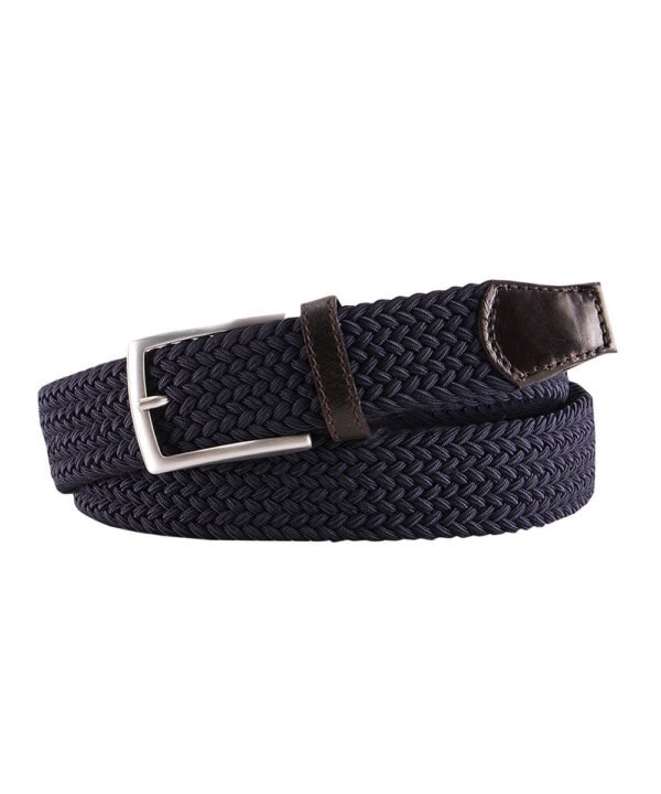 Profuomo heren navy elastische riem