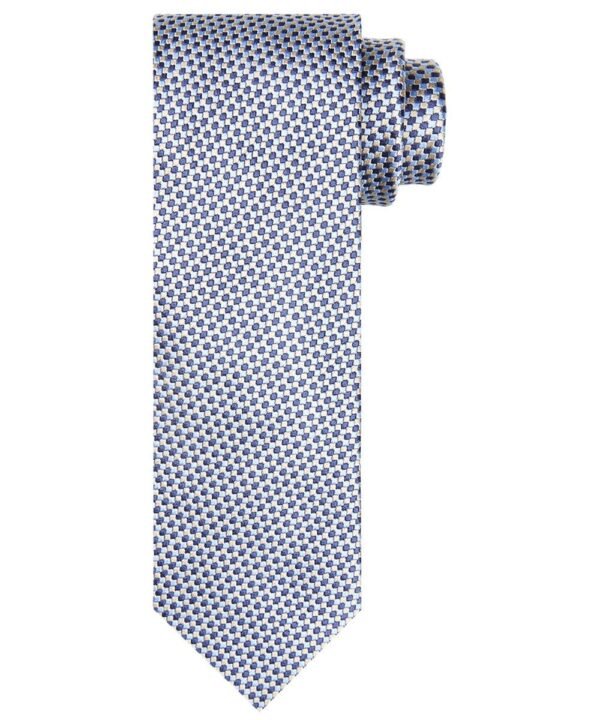 Profuomo heren lichtblauwe zijden stropdas