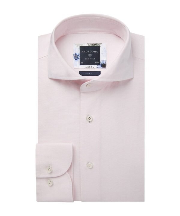 Profuomo heren roze oxford overhemd Originale