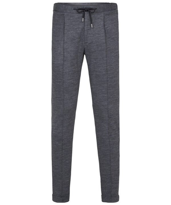 Profuomo heren grijze knitted sportcord trousers