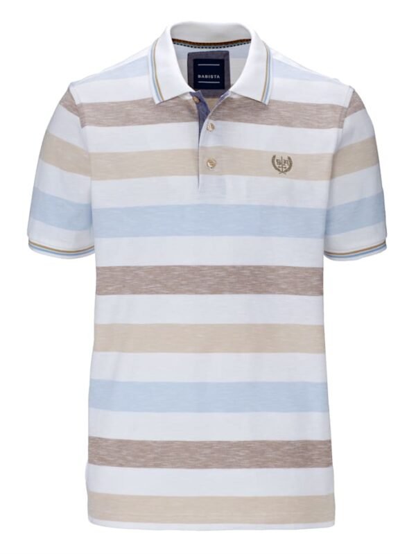 Babista Poloshirt BABISTA Wit::Beige