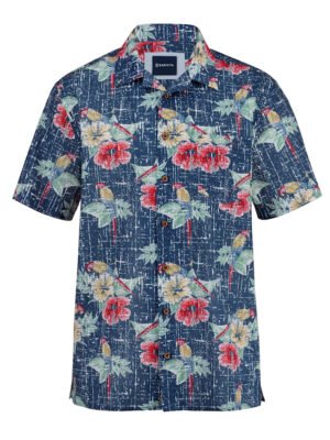 Babista Overhemd Hawai BABISTA Blauw::Multicolor