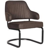 Fauteuil Otta - Antraciet - Microfiber