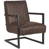 Fauteuil Milo - Antraciet - Microfiber