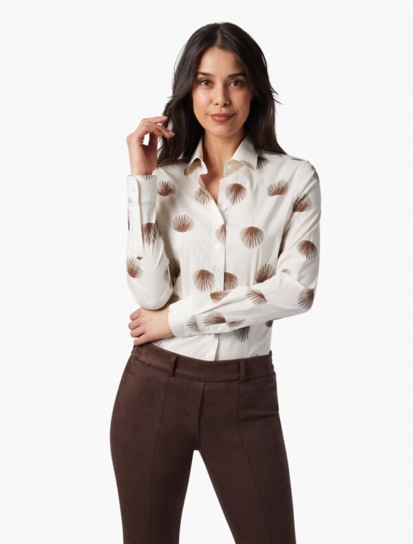 Cavallaro Napoli Dames Blouse - Michela Blouse - Off White -