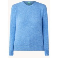 Benetton Fijngebreide pullover van wol