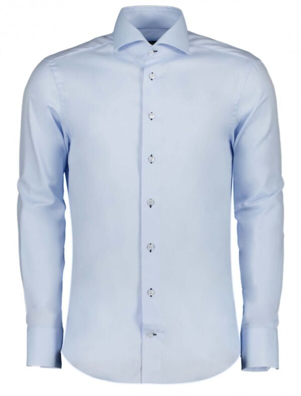 Cavallaro Napoli Heren Overhemd - Bachlio overhemd - Blauw -
