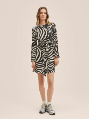 Mango  Jurk met animal print