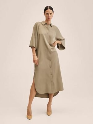 Mango  Oversized overhemdjurk