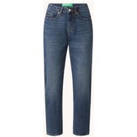Benetton Ben high waist tapered cropped jeans